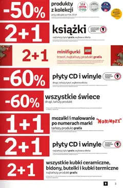 Pogląd oferty "Empik promocje" - ważna od 25.12.2025 | Strona: 3 | Produkty: Plyty, Lego, Książki, Winyle