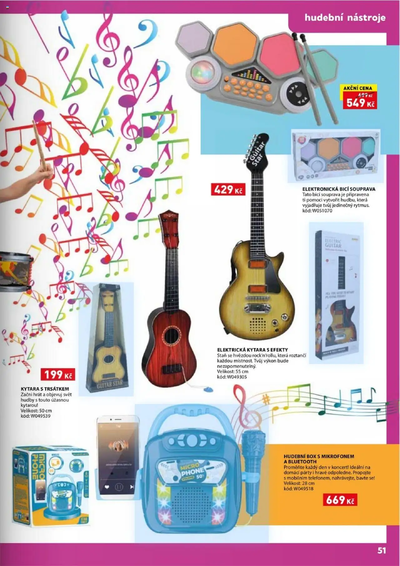 Wiky katalog - Vánoce 2025 od 14.10.2025 | Strana: 51 | Produkty: Box, Kytara, Stan