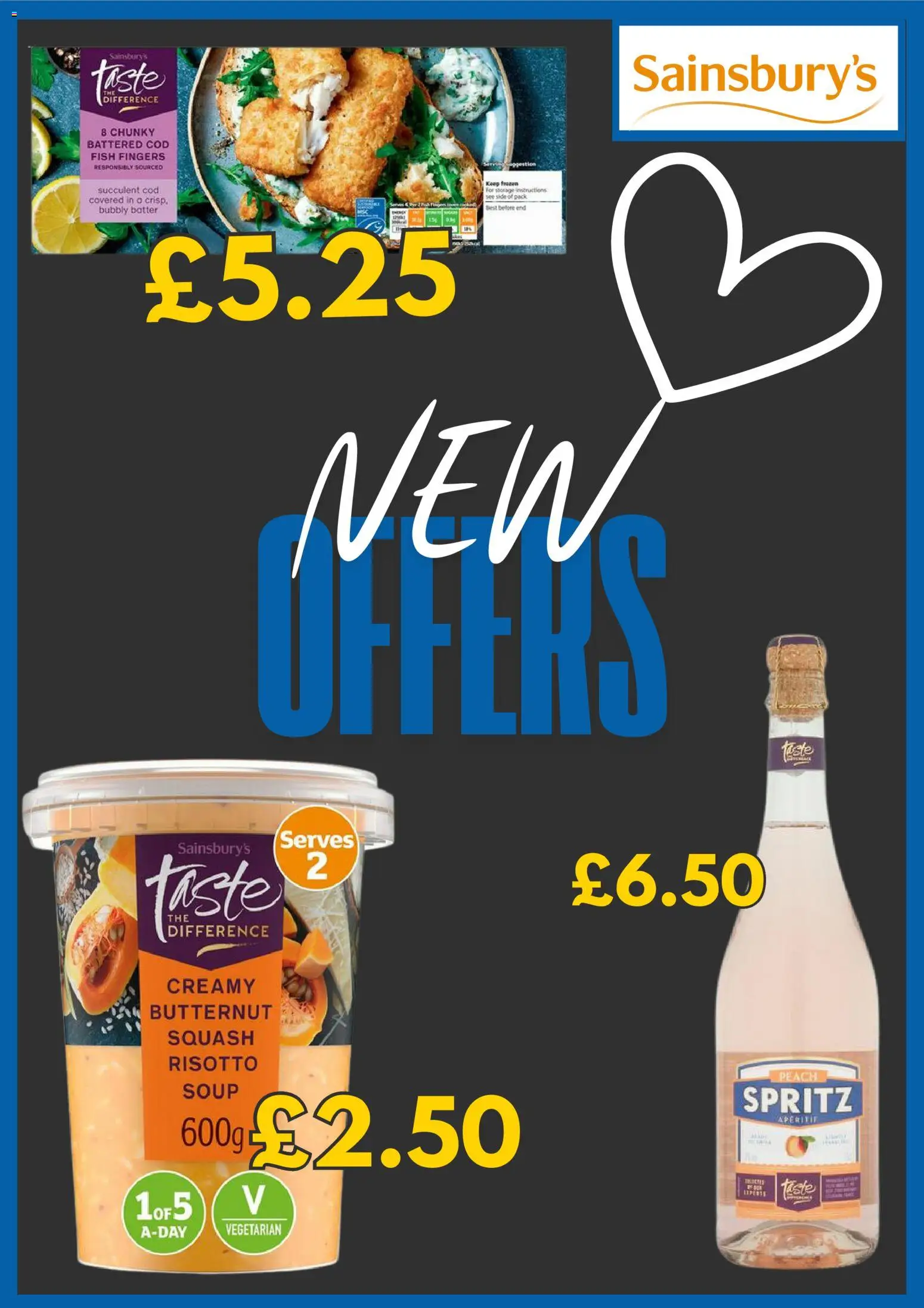 {H1} | Page: 1 | Products: Fish, Soup, Fish fingers