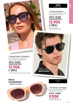 Oriflame-mainoslehti voimassa 01.04.2026 alkaen | Sivu: 99 | Tuotteet: Aurinkolasit