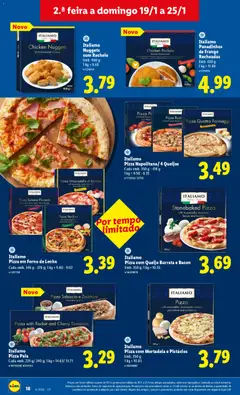 Pré-visualização Pizza com Queijo Burrata e Bacon, Emb. 350 g válido de 19.01.2026 | Página: 18