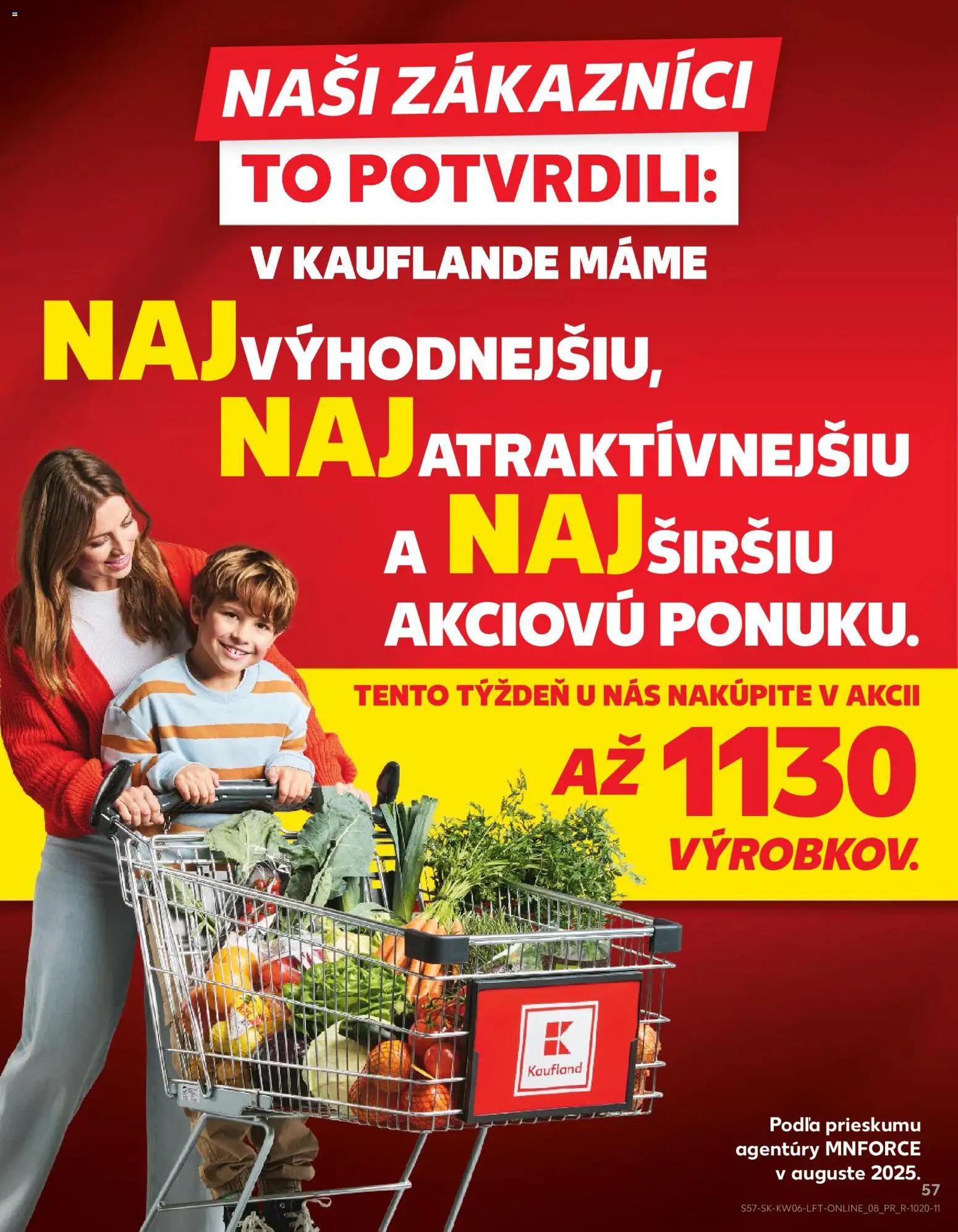 Kaufland SK akciós ujság - amely érvényes a következő dátumtól: 05.02.2026 | Oldal: 57