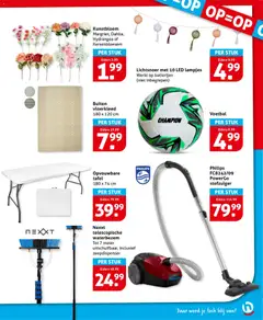 Hoogvliet folder - Voorbeeld van een folder van Hoogvliet, geldig van 29.04.2026 | Pagina: 31 | Producten: Stofzuiger, Tafel, Batterijen