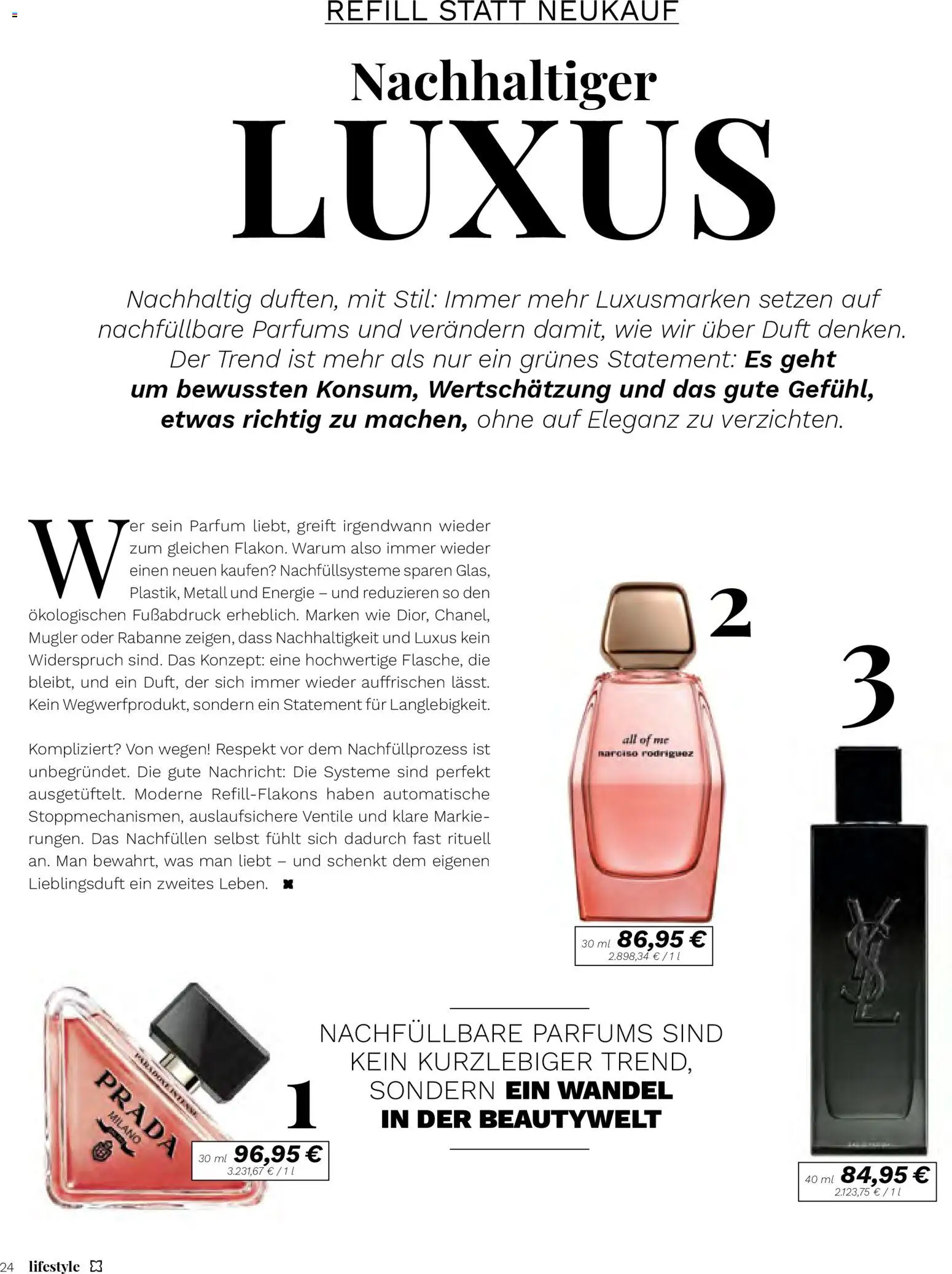 Müller Lifestyle – gültig ab 12.03.2026 | Seite: 24 | Produkte: Parfüm, Duft