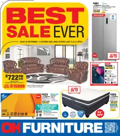 OK Furniture specials catalogue – valid from 25.09.2025