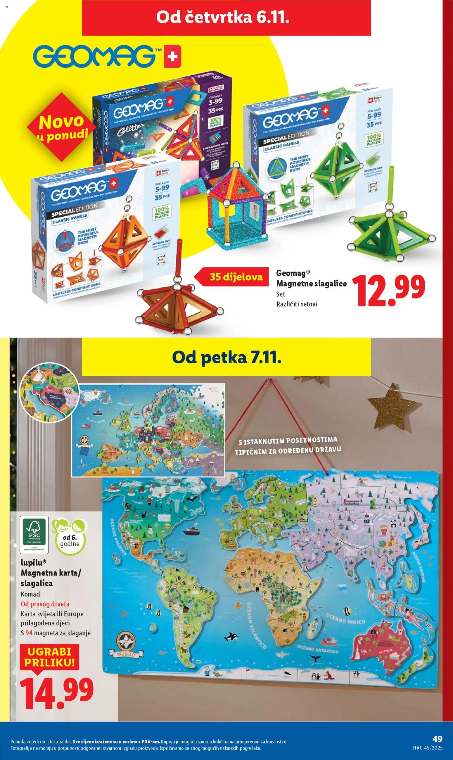 Lidl katalog | vrijedi od 06.11.2025 | Stranica: 49 | Proizvodi: Sok