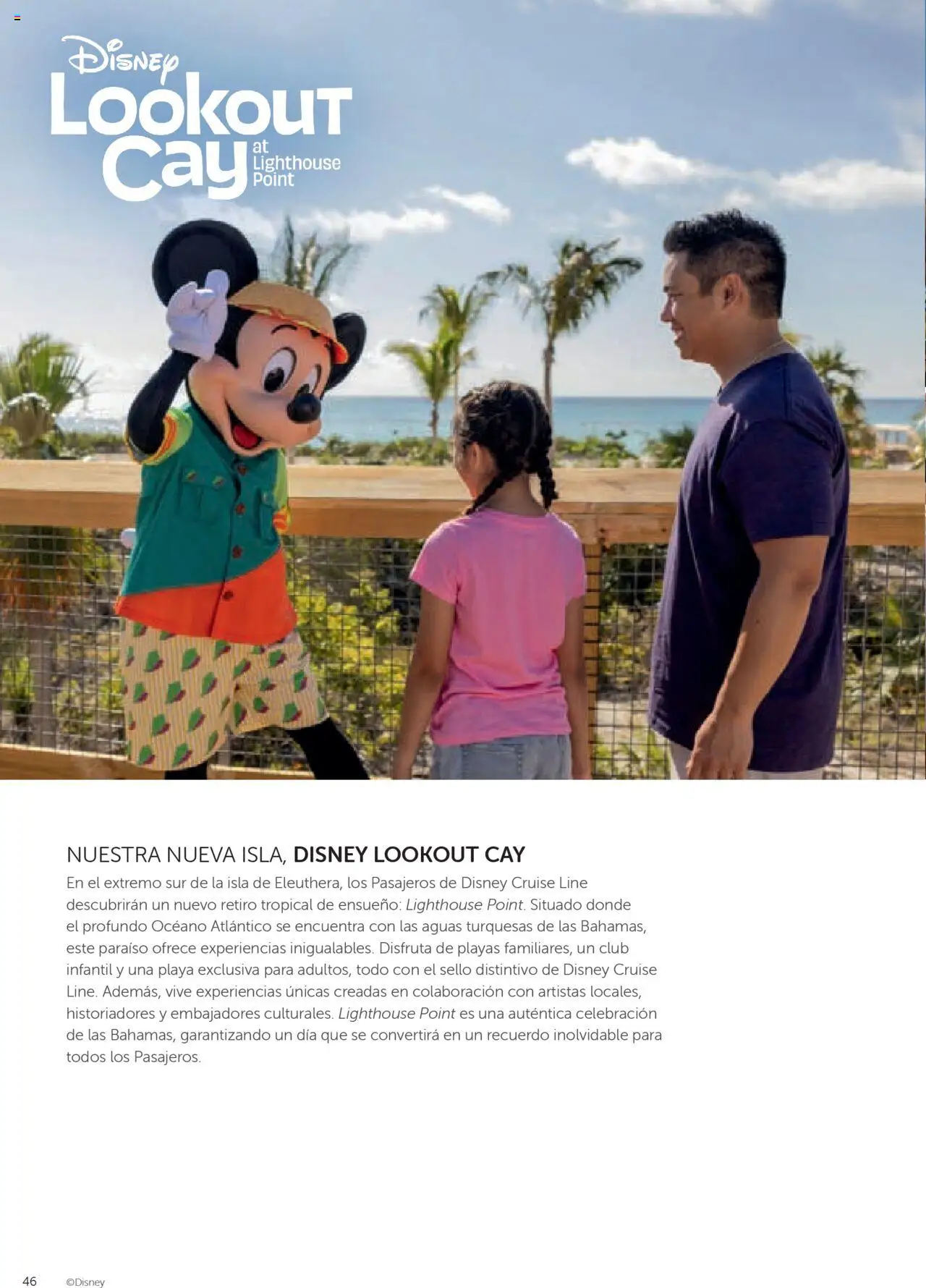 Viajes El Corte Inglés Disney Cruise Line │ válido desde el 28.01.2025 | Página: 46