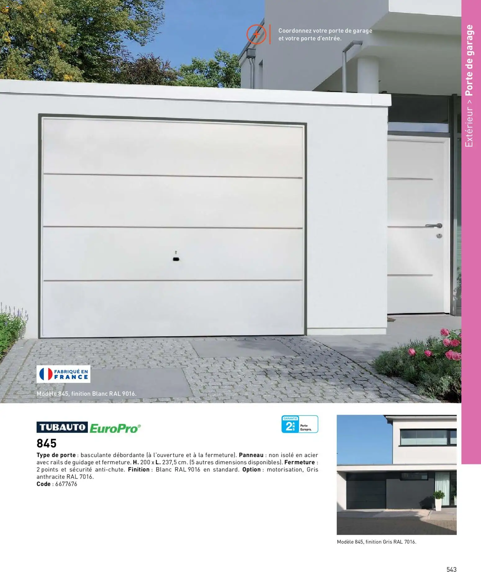 {H1} | Page: 543 | Produits: Porte