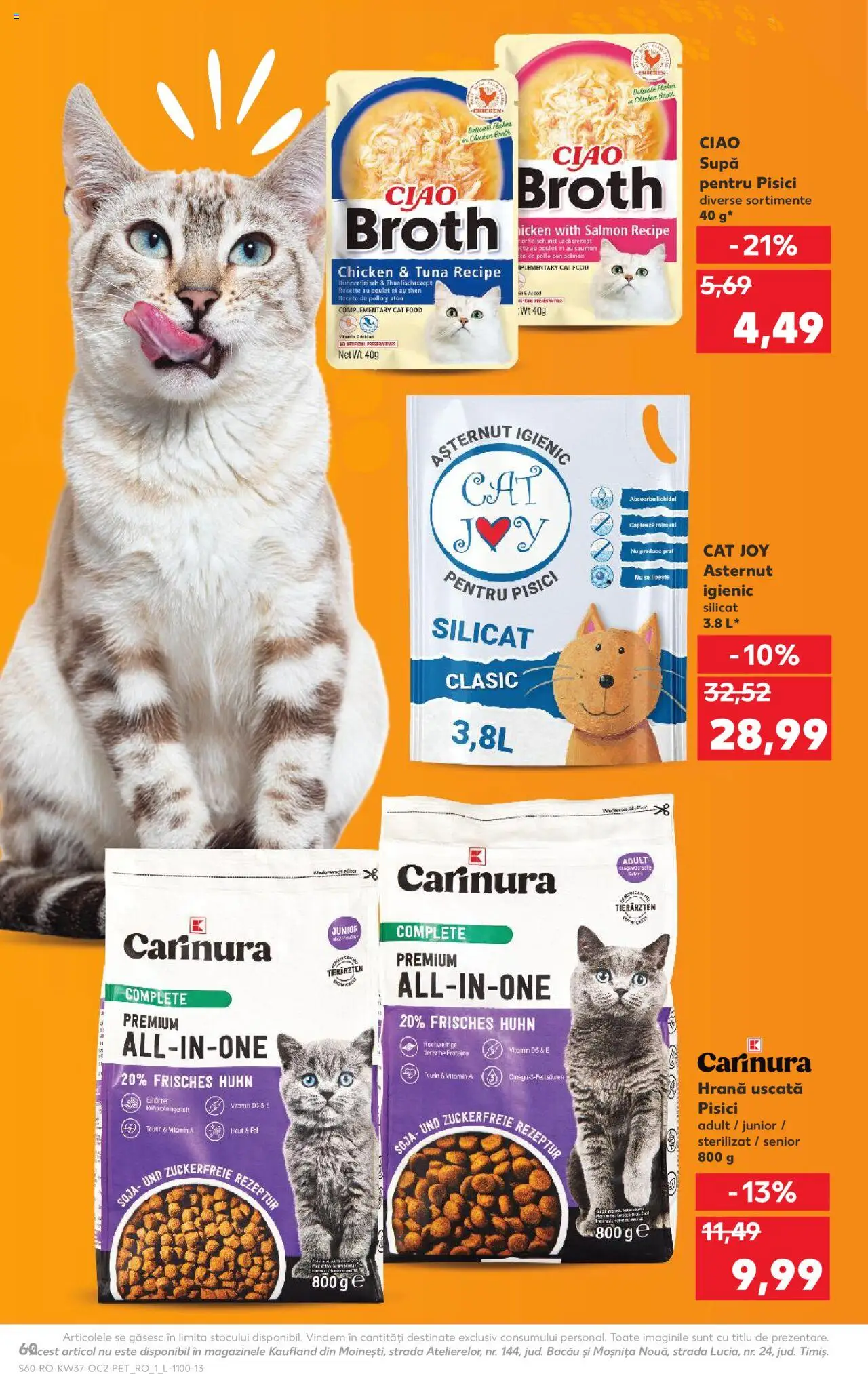 Kaufland RO akciós ujság - amely érvényes a következő dátumtól: 10.09.2025 | Oldal: 60