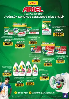 18.12.2025 tarihinden itibaren geçerli olan Migros kataloğu önizlemesi | Sayfa: 102 | Ürünler: Çamaşır deterjanı, Deterjan
