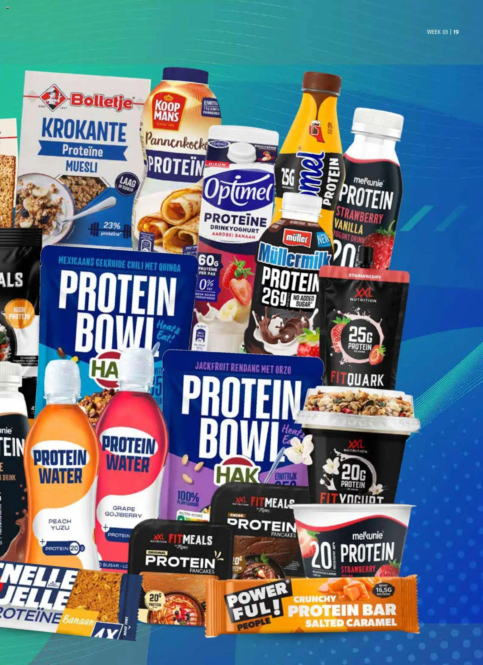 {H1} | Pagina: 19 | Producten: Pannenkoek, Muesli, Quinoa, Festék
