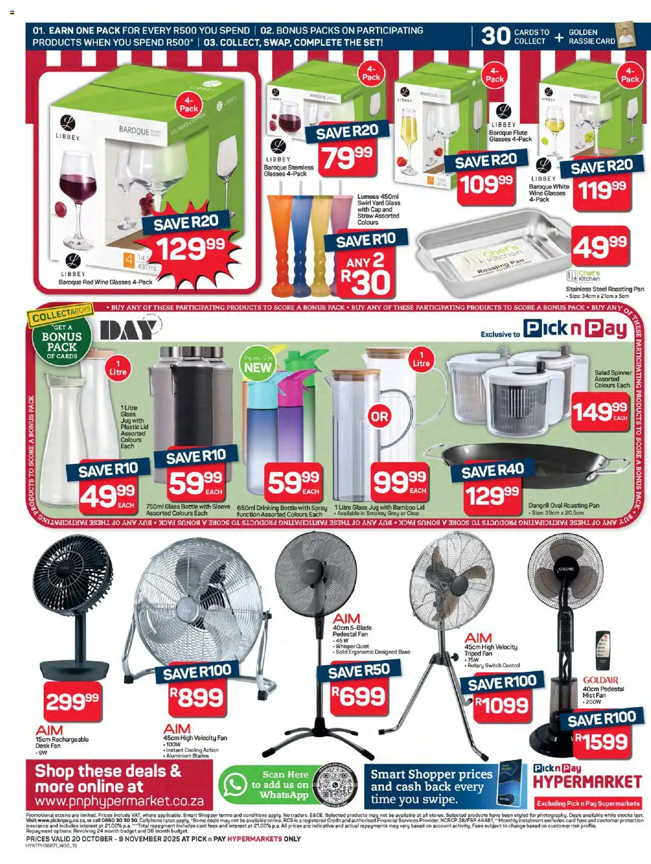 New Pick n Pay catalogue – valid from 20.10.2025 | Page: 16 | Products: Desk, Pedestal, Switch, Salad