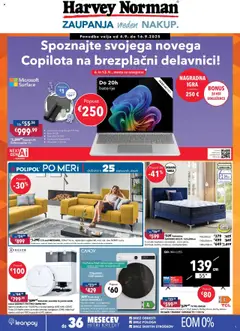Harvey Norman katalog akcije – veljaven od 04.09.2025