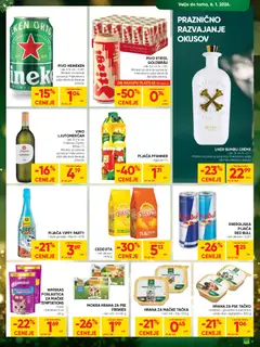 Tuš katalog akcije – veljaven od 23.12.2025 | Stran: 17 | Izdelki: Falafel, Hrana za mačke, Pašteta, Losos