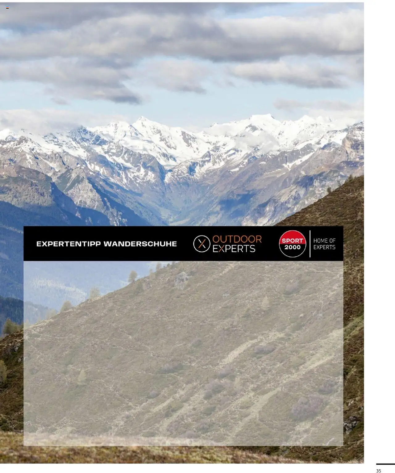 Sport2000 Prospekt Dein Outdoor Magazin  – gültig ab 01.10.2025 | Seite: 35