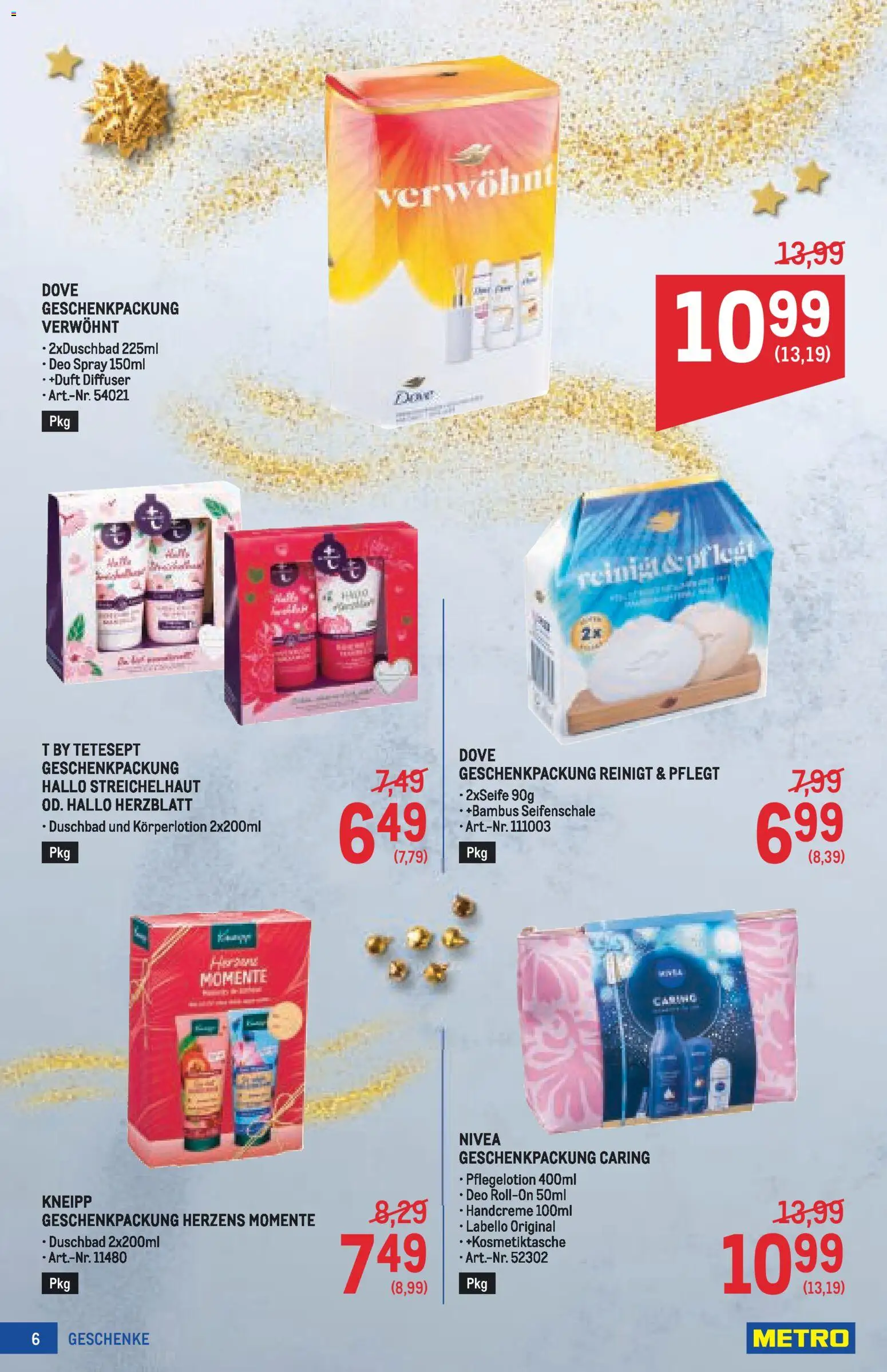 Metro Geschenke Spezial gültig ab 27.11.2025 | Seite: 6 | Produkte: Handcreme