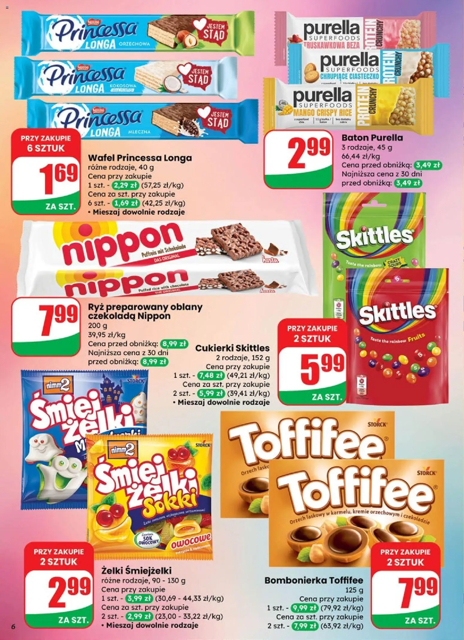 Dino Gazetka od 29.10.2025 | Strona: 6 | Produkty: Mango, Toffifee, Baton, Cukierki