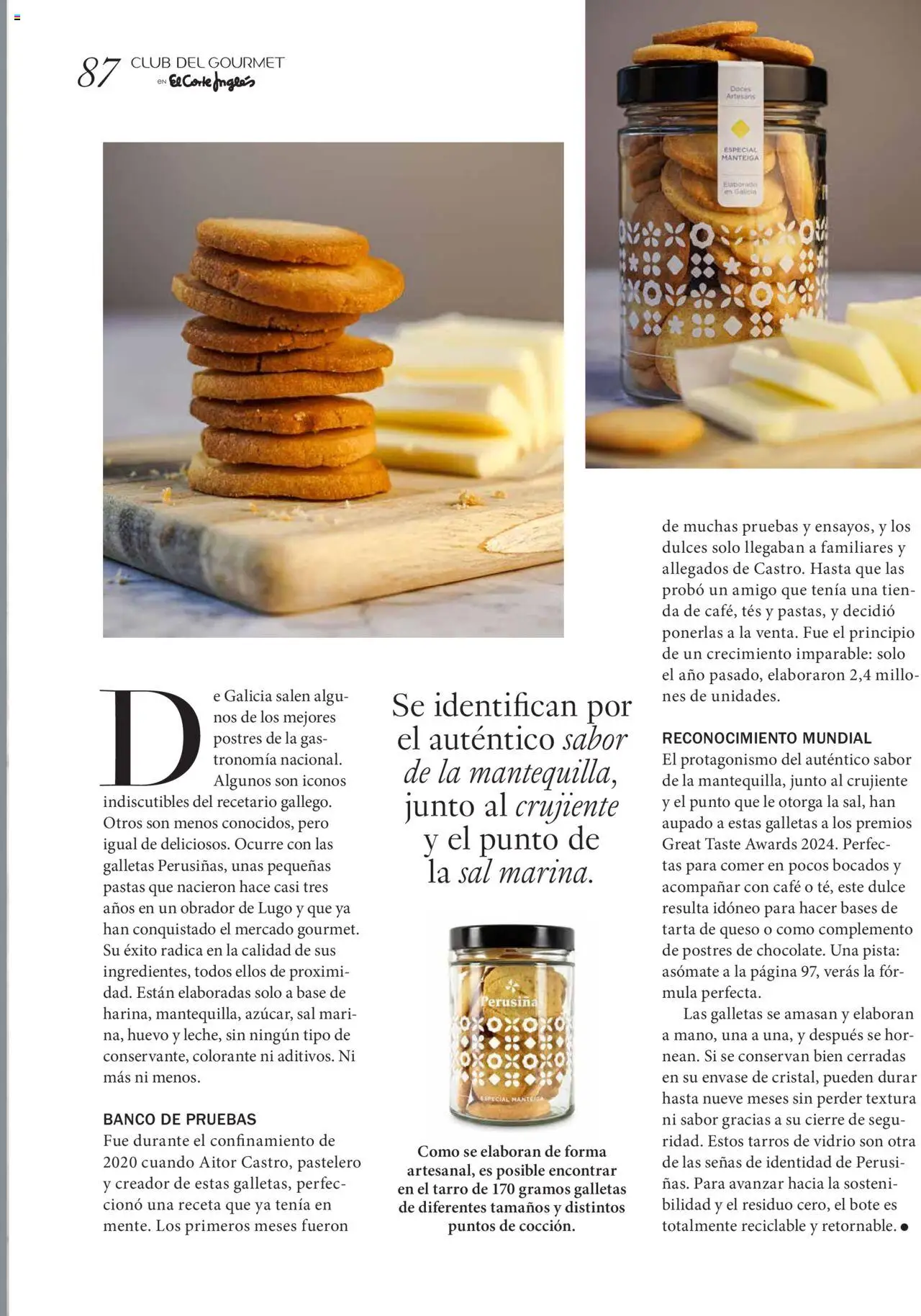 El Corte Inglés ofertas │ válido desde el 01.04.2025 | Página: 87 | Productos: Queso, Café, Galletas