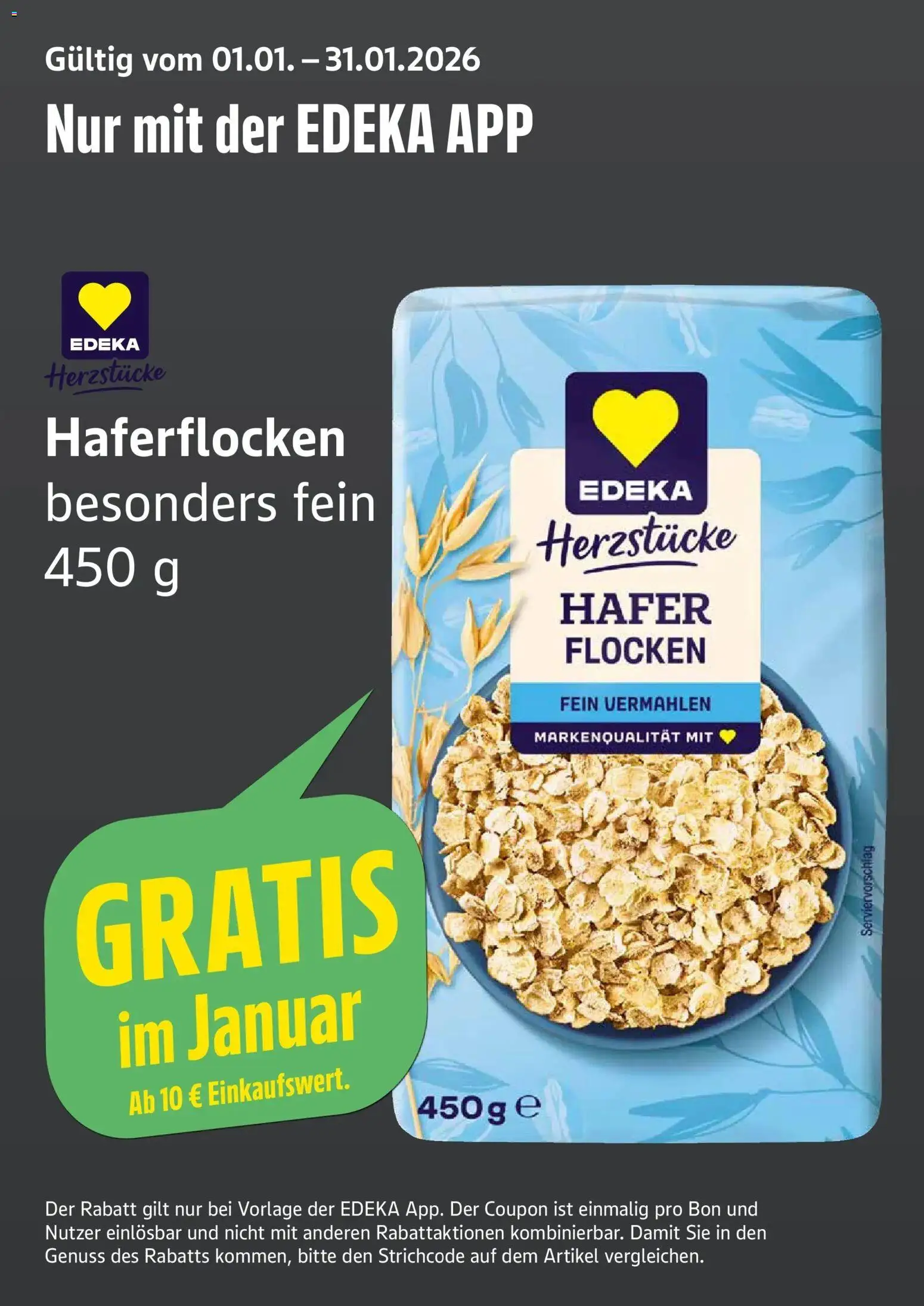 Edeka prospekt Bremervörde	 – gültig ab 18.01.2026 | Seite: 13 | Produkte: Flocken