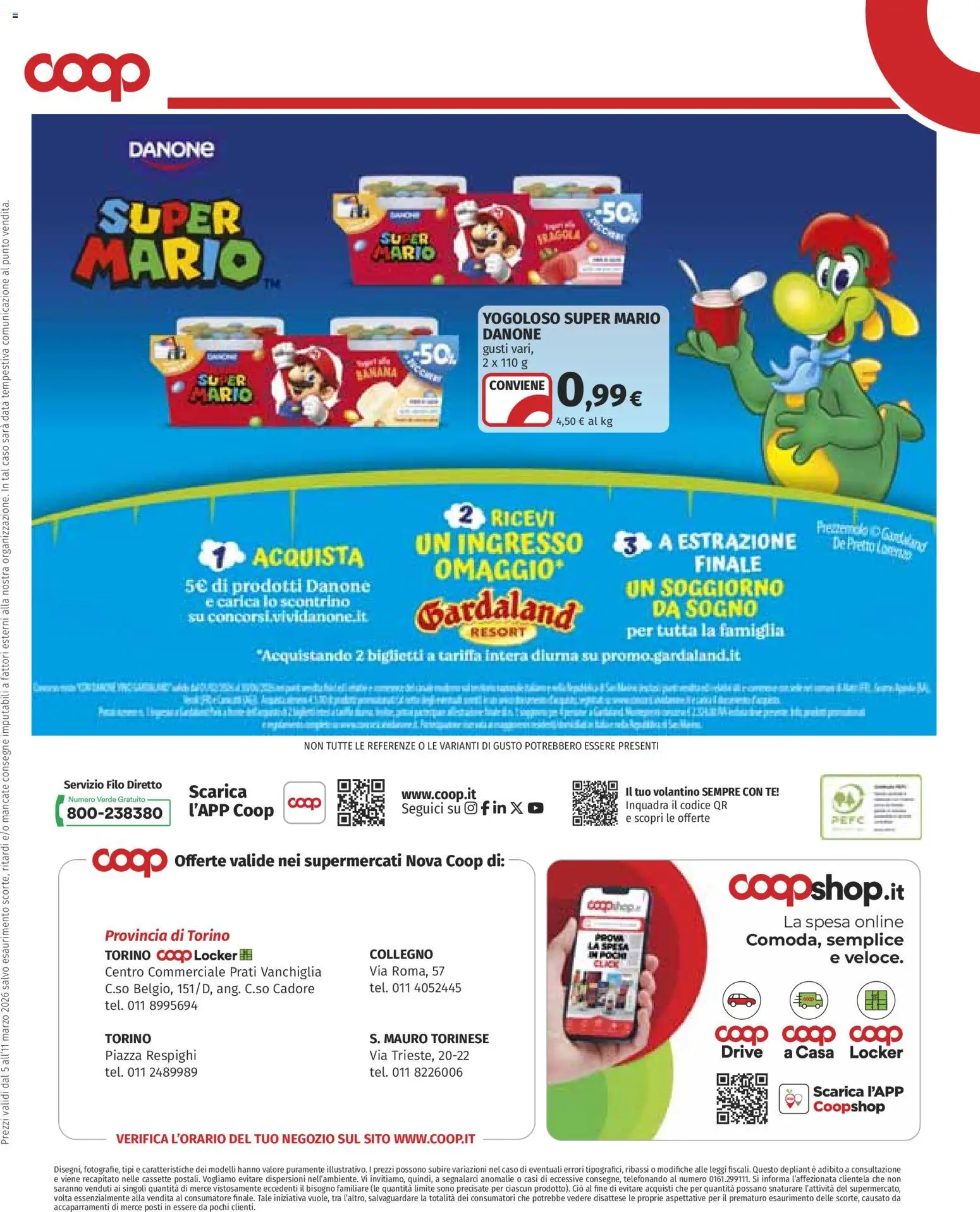 Volantino COOP del 05.03.2026 | Pagina: 12 | Prodotti: Tè, Data