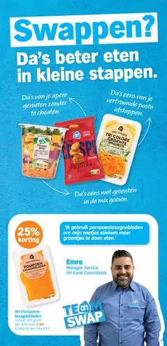 TRI COLORE GROENTE SPAGHETTI, 100% groente, alternatief voor spaghetti - Voorbeeld van een folder van Albert Heijn, geldig van 19.01.2026 | Pagina: 3