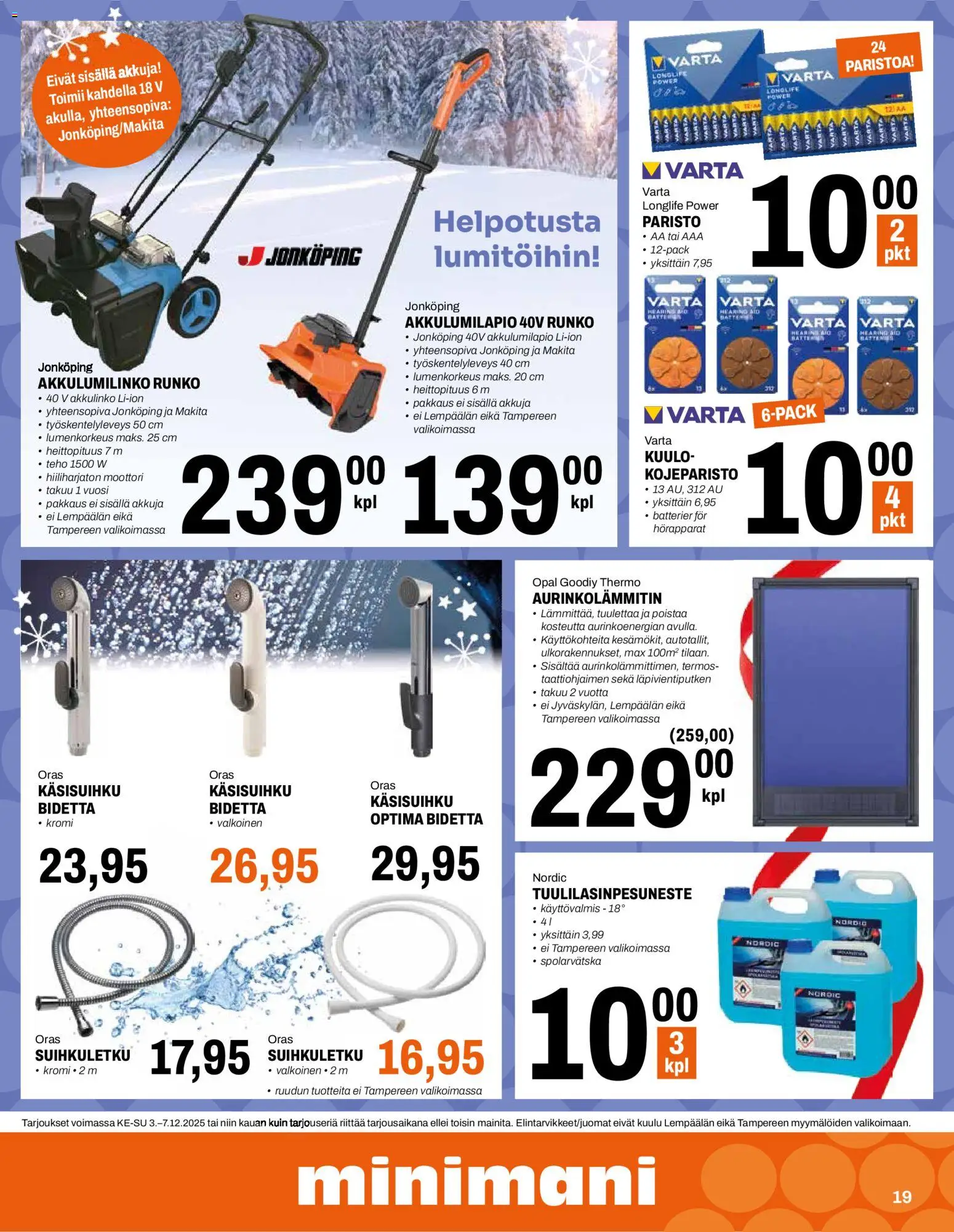 Minimani tarjoukset – voimassa 03.12.2025 alkaen | Sivu: 19