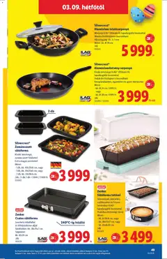 Lidl akciós újság - amely érvényes a következő dátumtól: 05.03.2026 | Oldal: 49