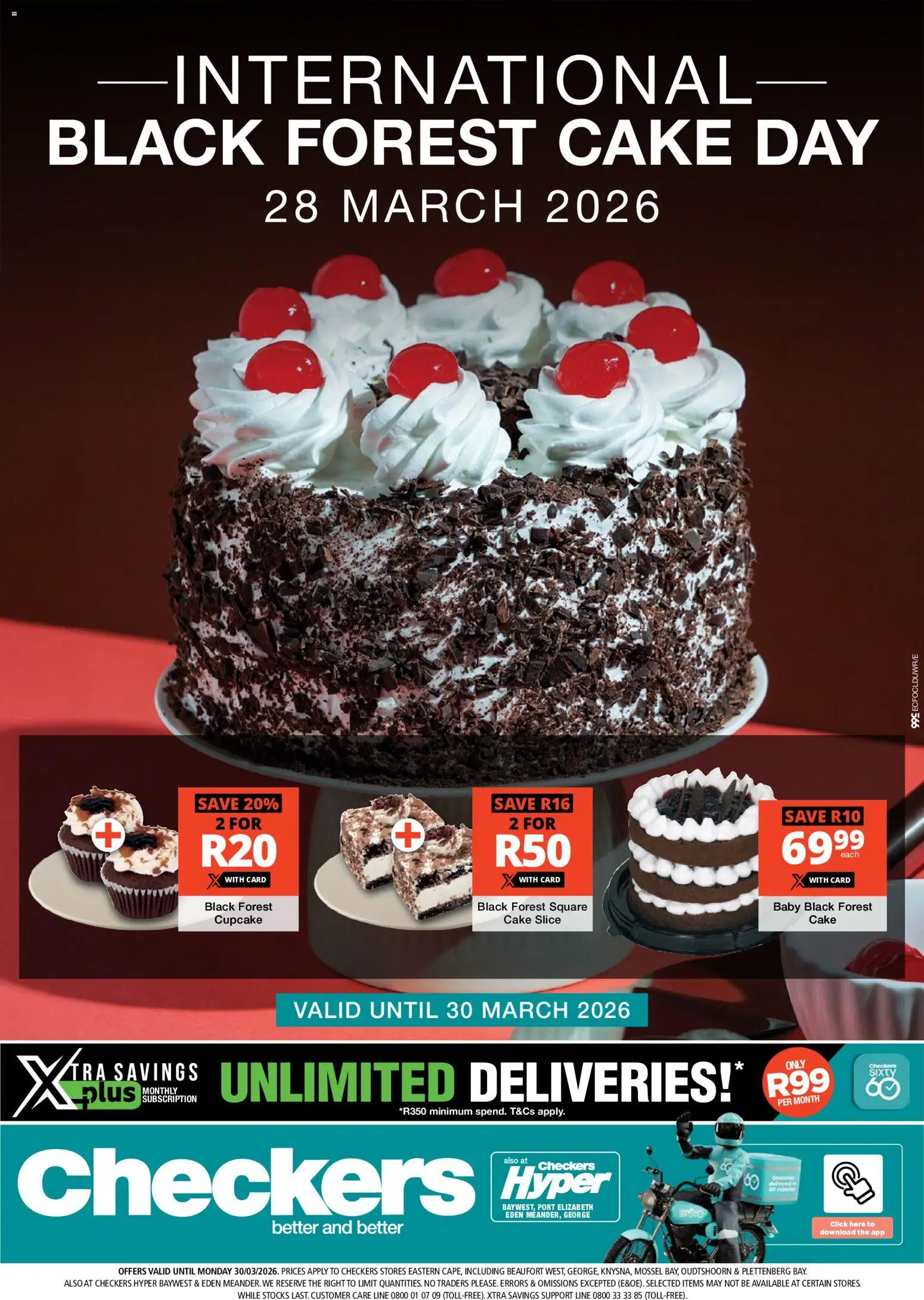New Checkers catalogue – valid from 24.03.2026 | Page: 1 | Products: Cake