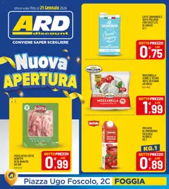 Anteprima del volantino ARD Discount Foggia catalogo valido a partire dal 07.01.2026