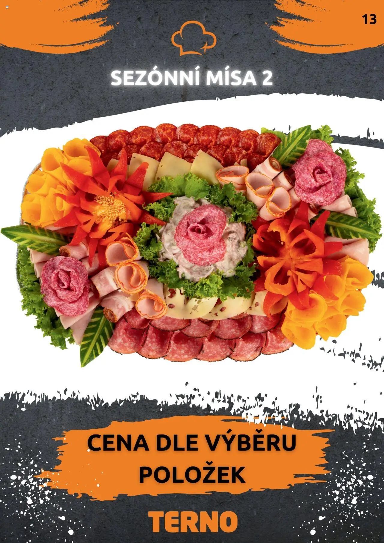 Terno leták - Grill Zlín – Studená kuchyně od 03.07.2025 | Strana: 14