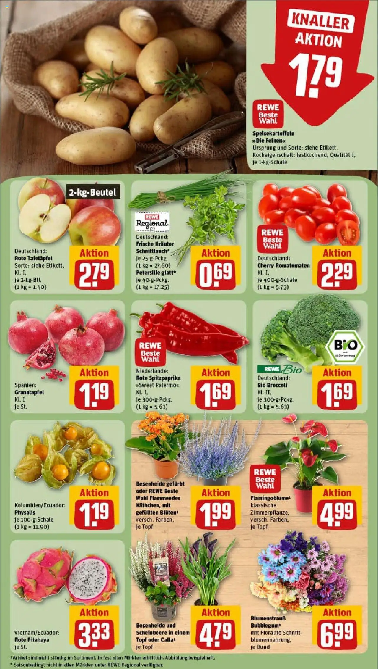 Rewe prospekt Marsberg	 – gültig ab 21.09.2025 | Seite: 11 | Produkte: Granatapfel, Petersilie