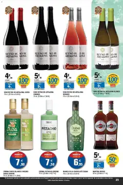 Vista previa E.Leclerc folleto válido desde el 07.01.2026 | Página: 25 | Productos: Licor, Chocolate, Vino, Crema