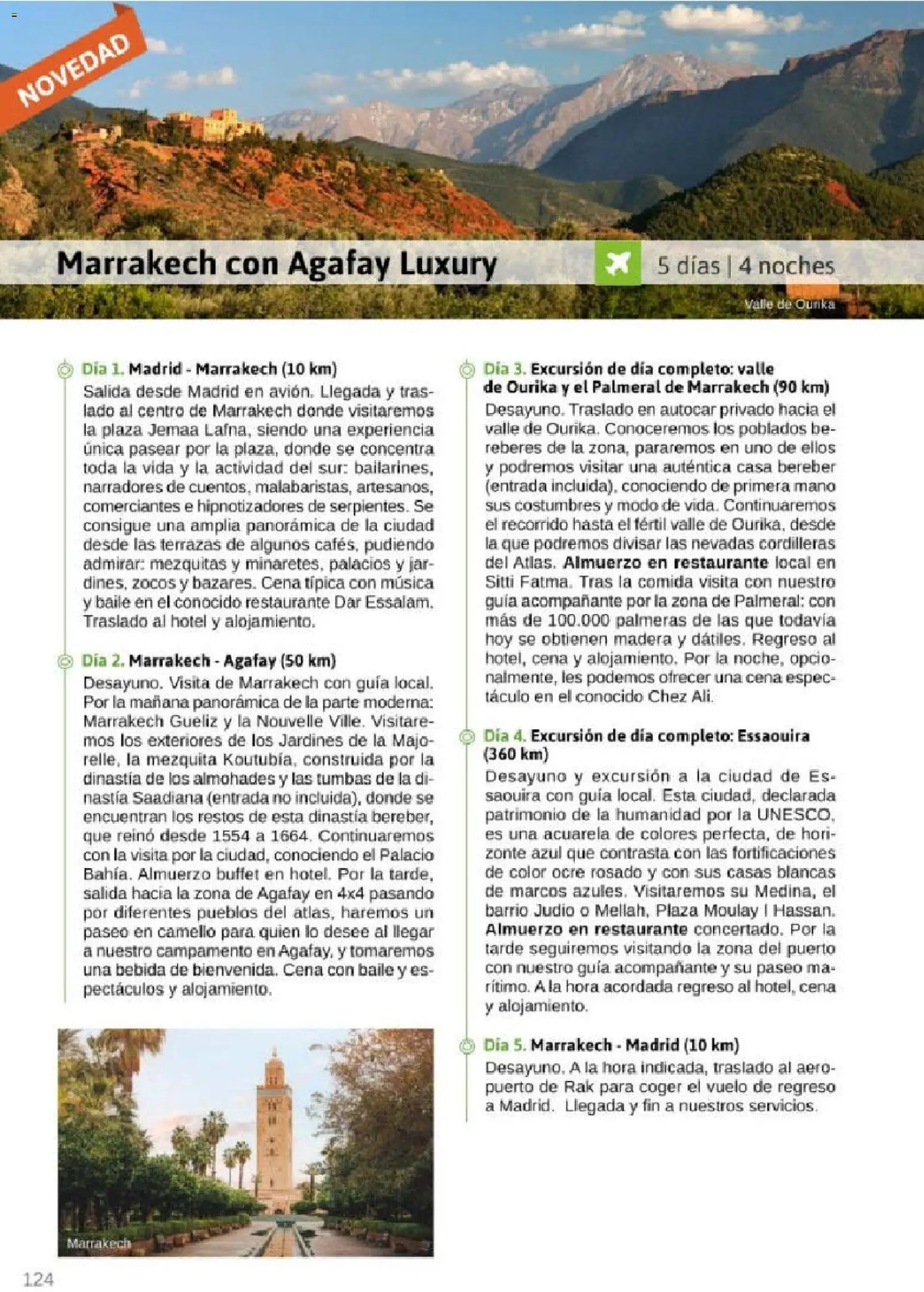 Viajes El Corte Inglés Rutas Culturales de la Comunidad de Madrid │ válido desde el 01.04.2026 | Página: 124 | Productos: Palmeras