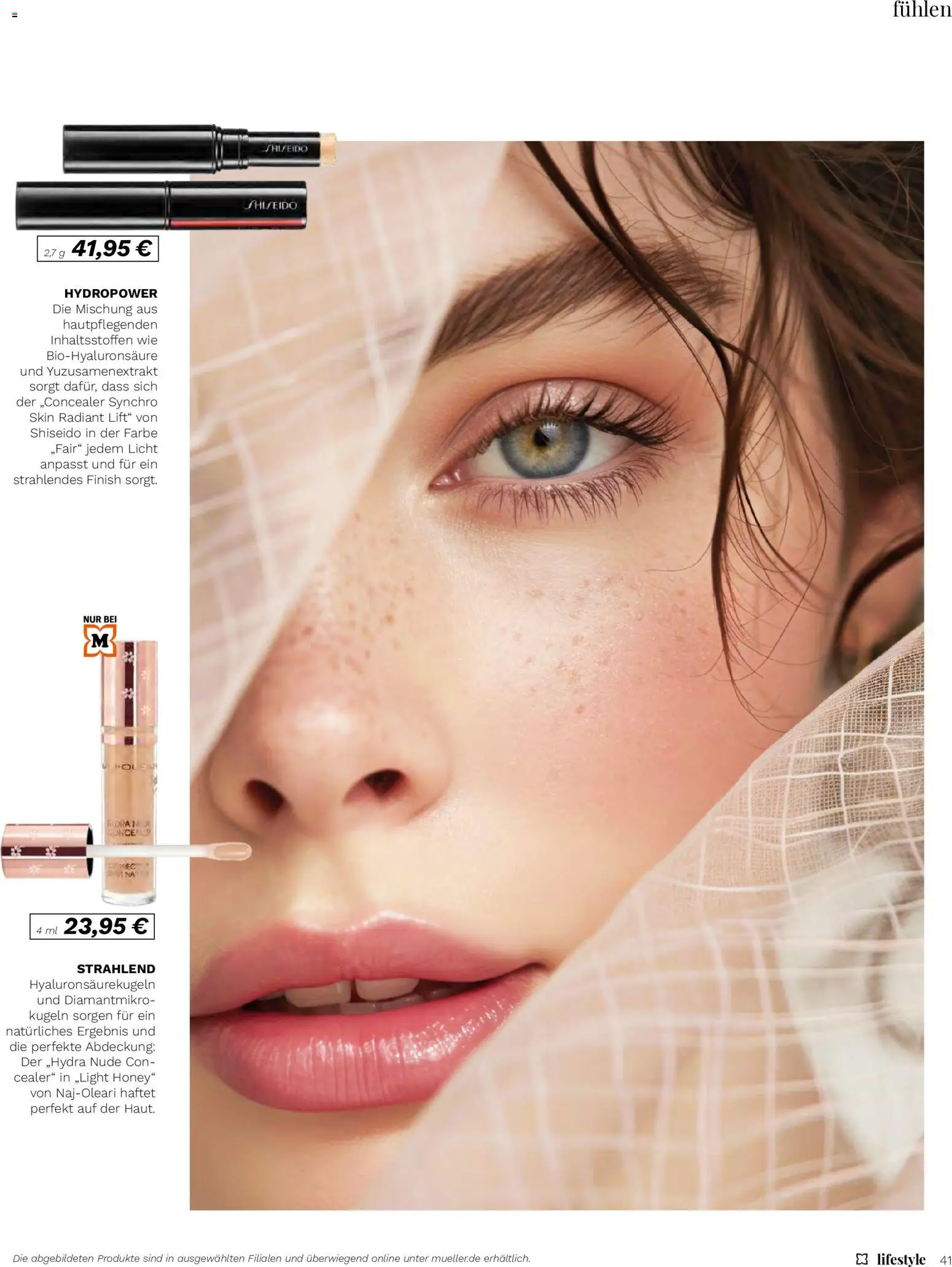 Müller - Lifestyle – gültig ab 01.01.2026 | Seite: 41 | Produkte: Concealer, Finish