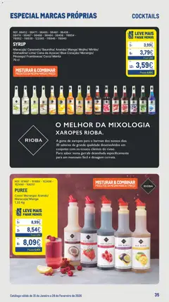 Pré-visualização Makro Especial Marcas Próprias  válido de 15.01.2026 | Página: 35