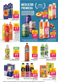Mercator katalog │ velja od 31.07.2025 | Stran: 19 | Izdelki: Kos, Ledeni čaj, Energijski napitek, Caj