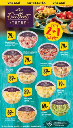 Náhled letáku Albert leták - Supermarket od 18.02.2026 | Strana: 38 | Produkty: Hummus, Tapas, Sýr, Kostky