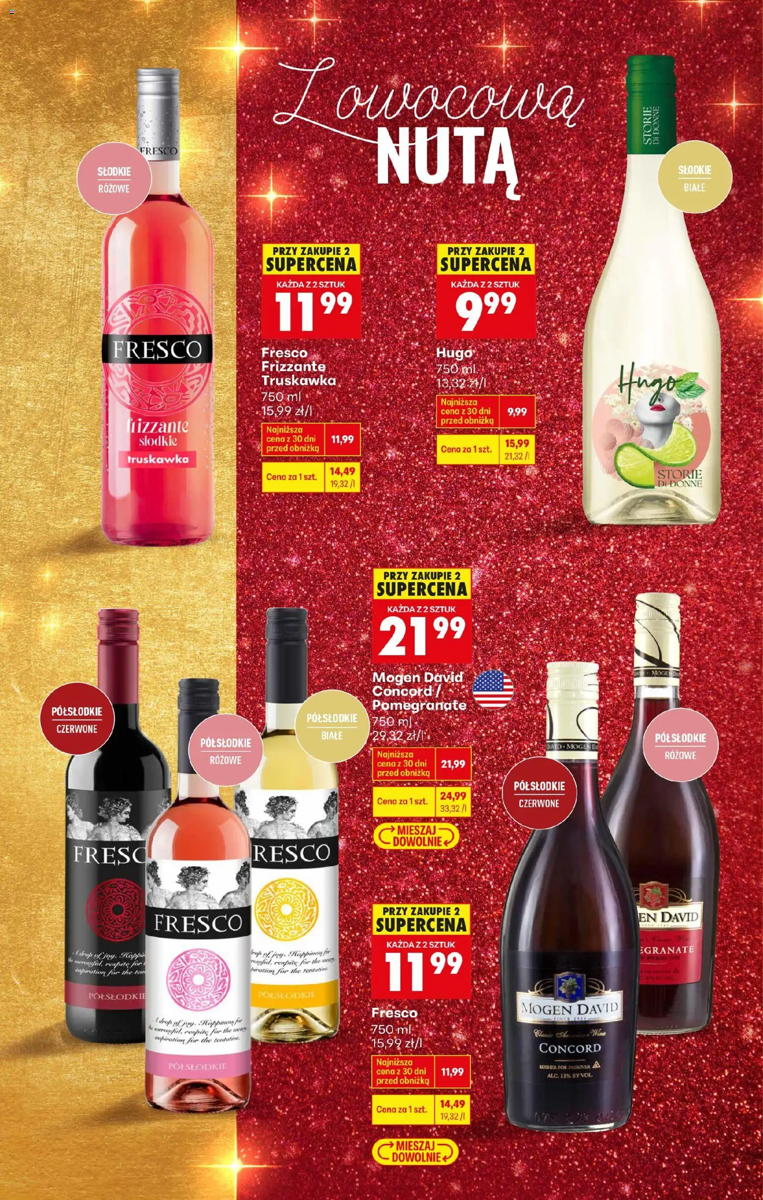 Biedronka gazetka - Czas na toast od 27.12.2025 | Strona: 28 | Produkty: Fresco