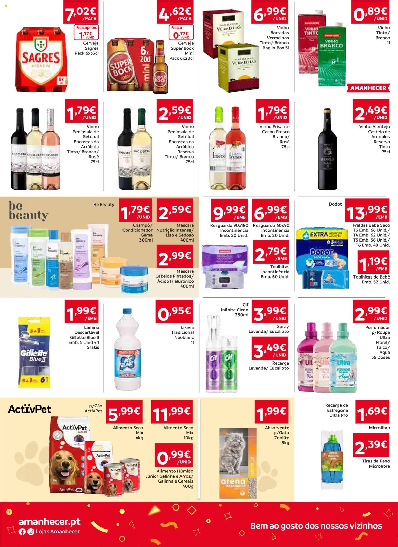 Amanhecer Folheto Madeira │ válido de 08.01.2026 | Página: 8 | Produtos: Fraldas, Condicionador, Cerveja, Cereais