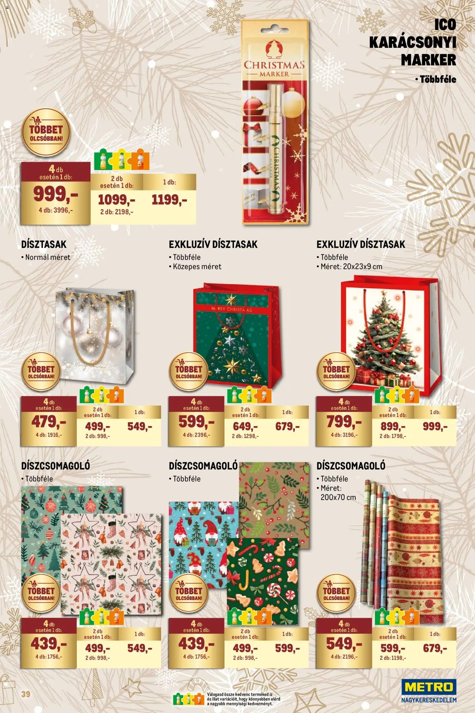 Metro akciós ujság - amely érvényes a következő dátumtól: 02.11.2025 | Oldal: 39