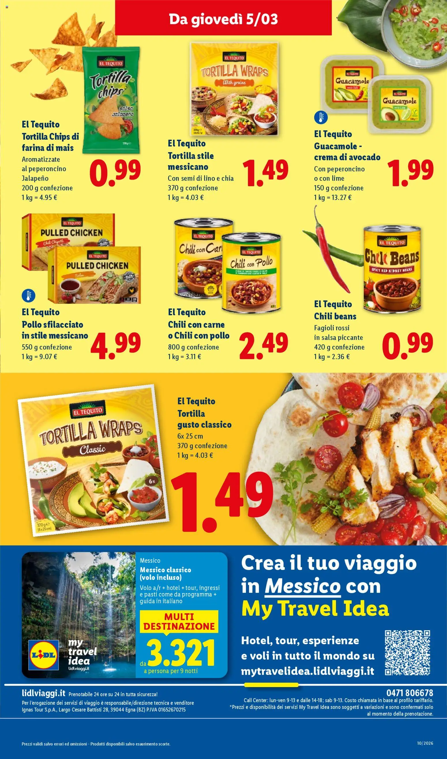 Volantino Lidl del 02.03.2026 | Pagina: 29 | Prodotti: Pollo, Avocado, Lime, Mais