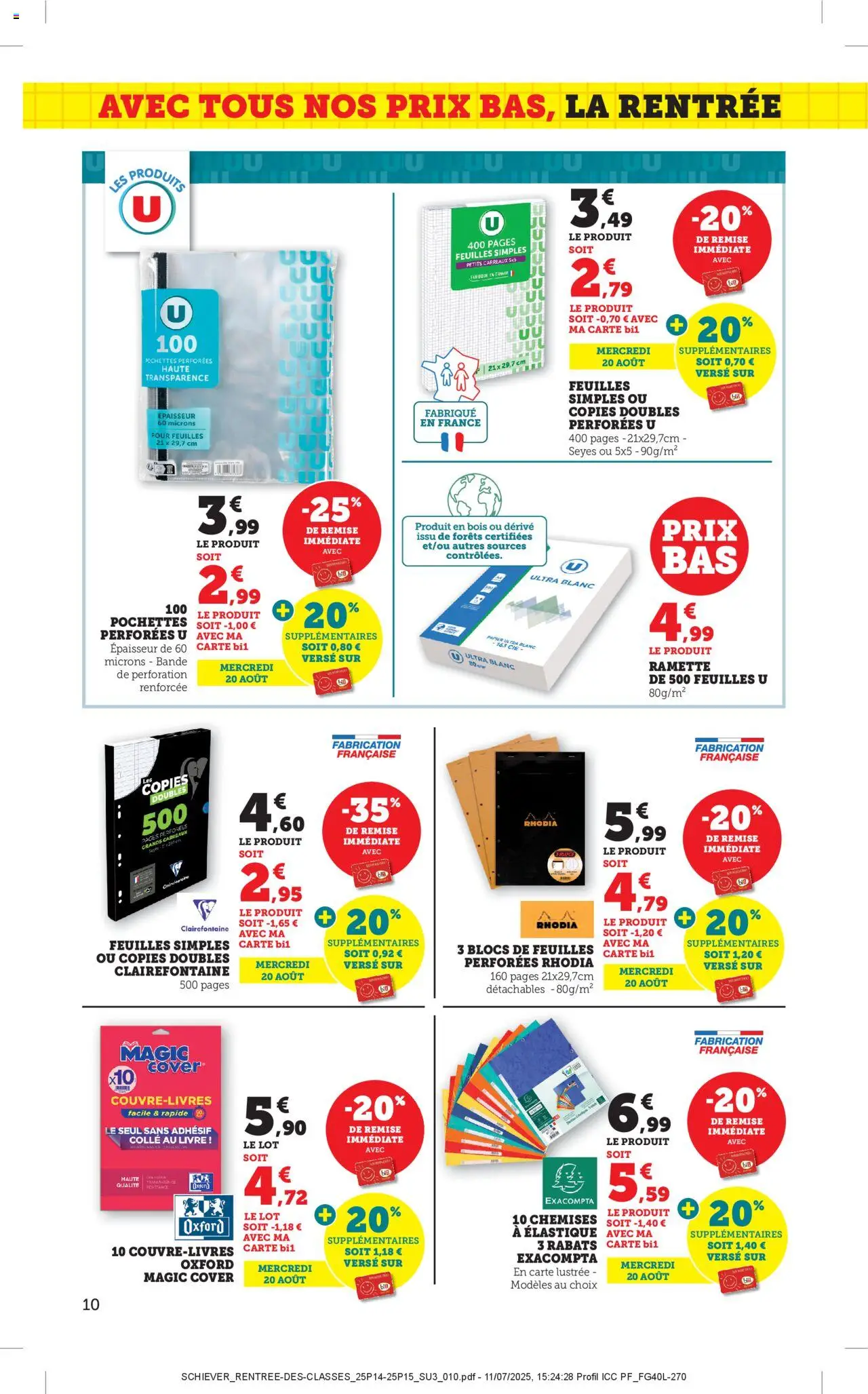  | Page: 10 | Produits: Colle, Livre