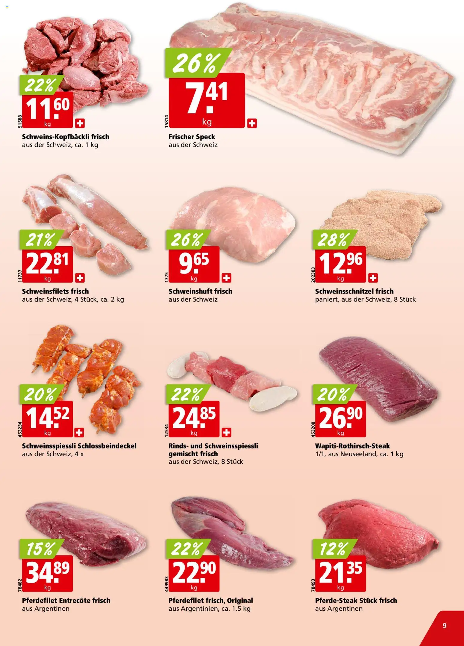 Aligro aktionen Chavannes, Matran, Genf, Sitten – gültig ab 27.05.2026 | Seite: 9