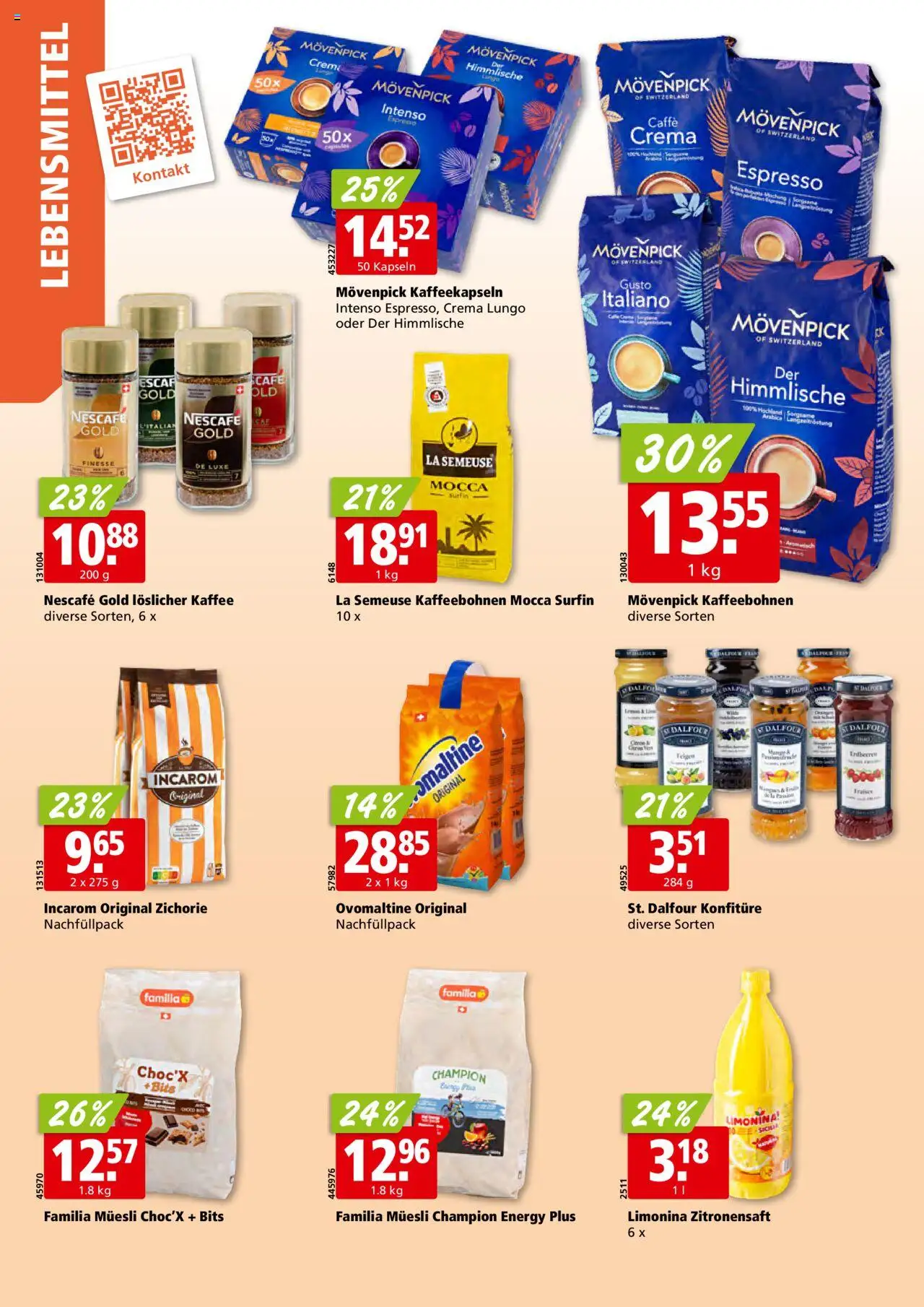 Aligro Aktionen Schlieren, Gossau SG, Frauenfeld, Rapperswil-Jona, Sargans, Bern, Brüttisellen, Pratteln, Emmen, Spreitenbach – gültig ab 15.09.2025 | Seite: 18 | Produkte: Kaffee, Erdbeeren