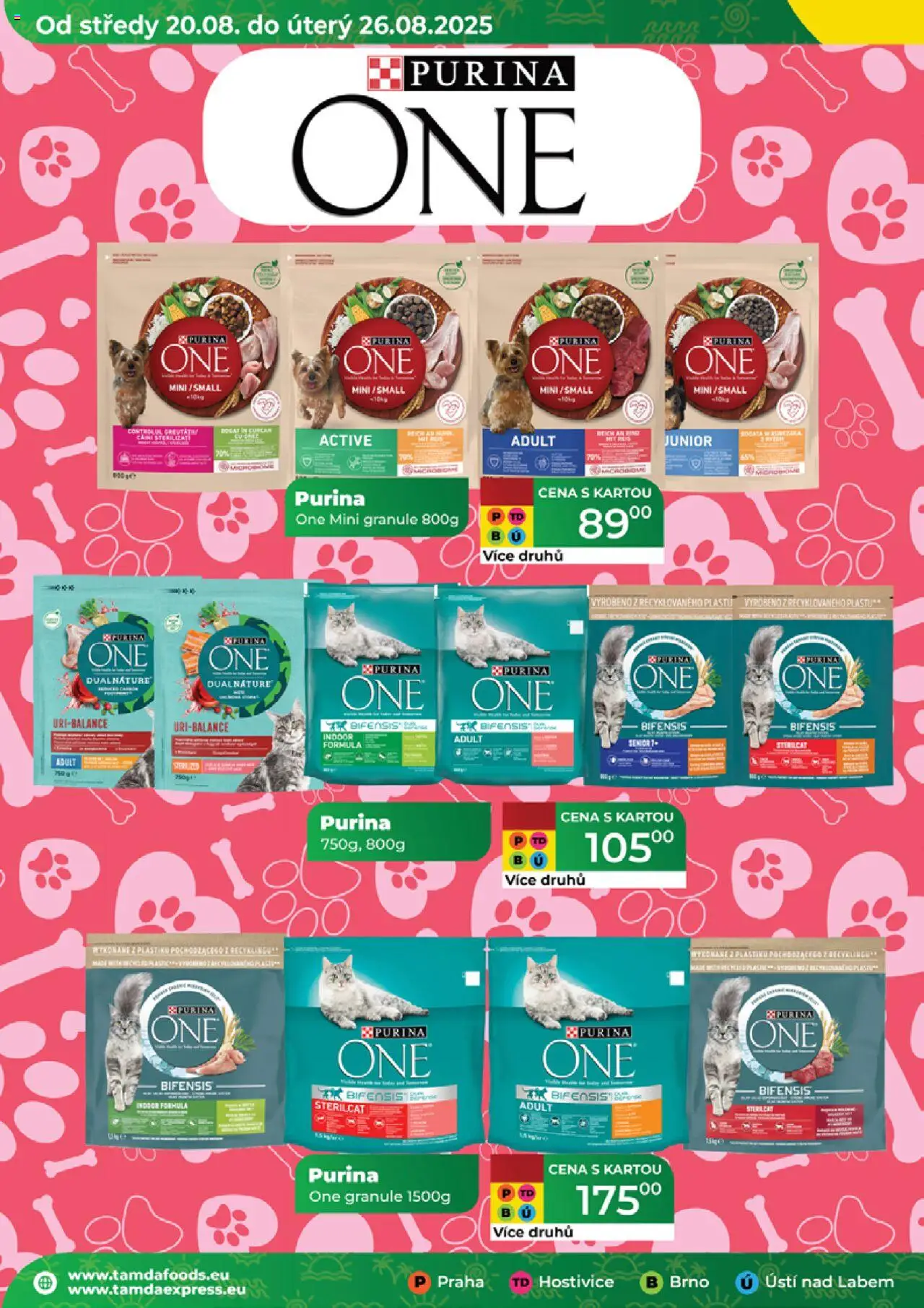 Tamda Foods leták od 20.08.2025 | Strana: 38 | Produkty: Purina, Granule