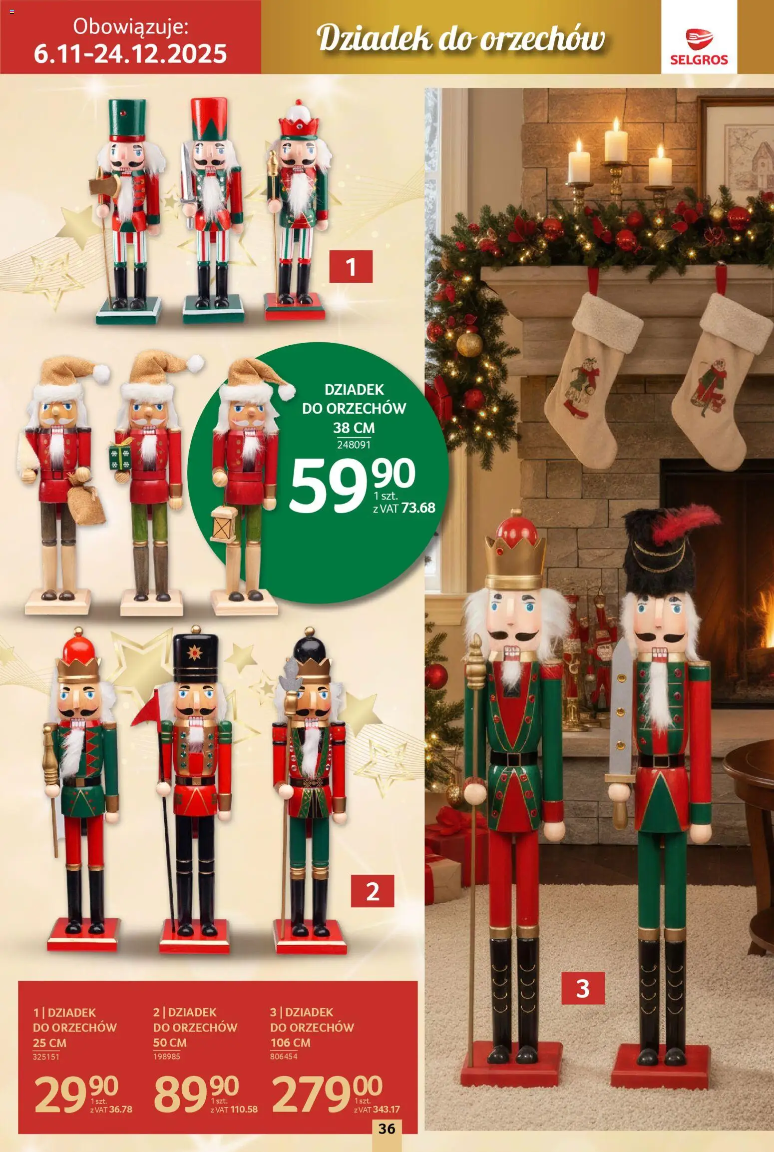 Selgros cash&carry Gazetka - Boże Narodzenie od 06.11.2025 | Strona: 36