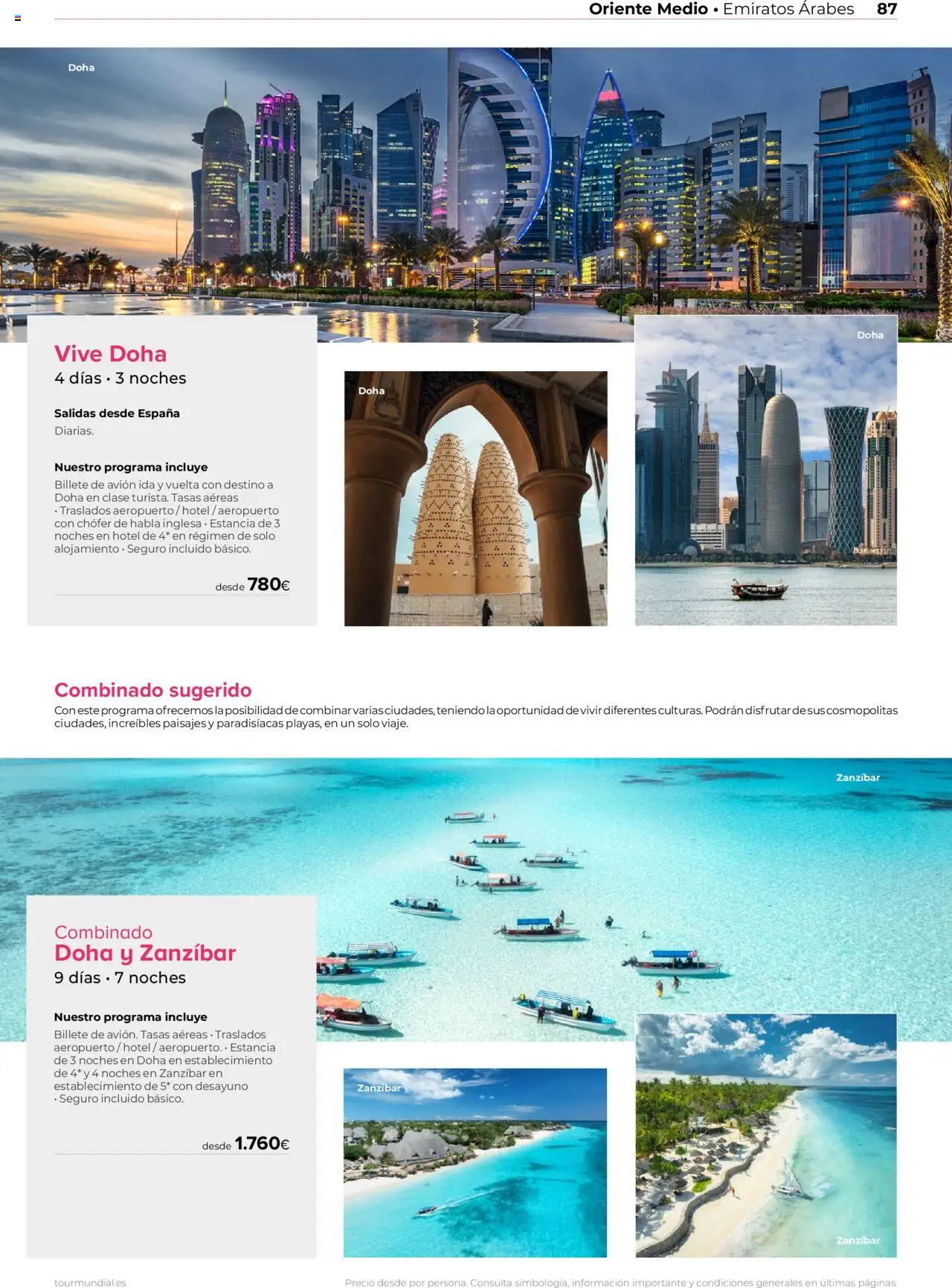 Viajes El Corte Inglés Africa y Oriente Medio │ válido desde el 01.01.2025 | Página: 87