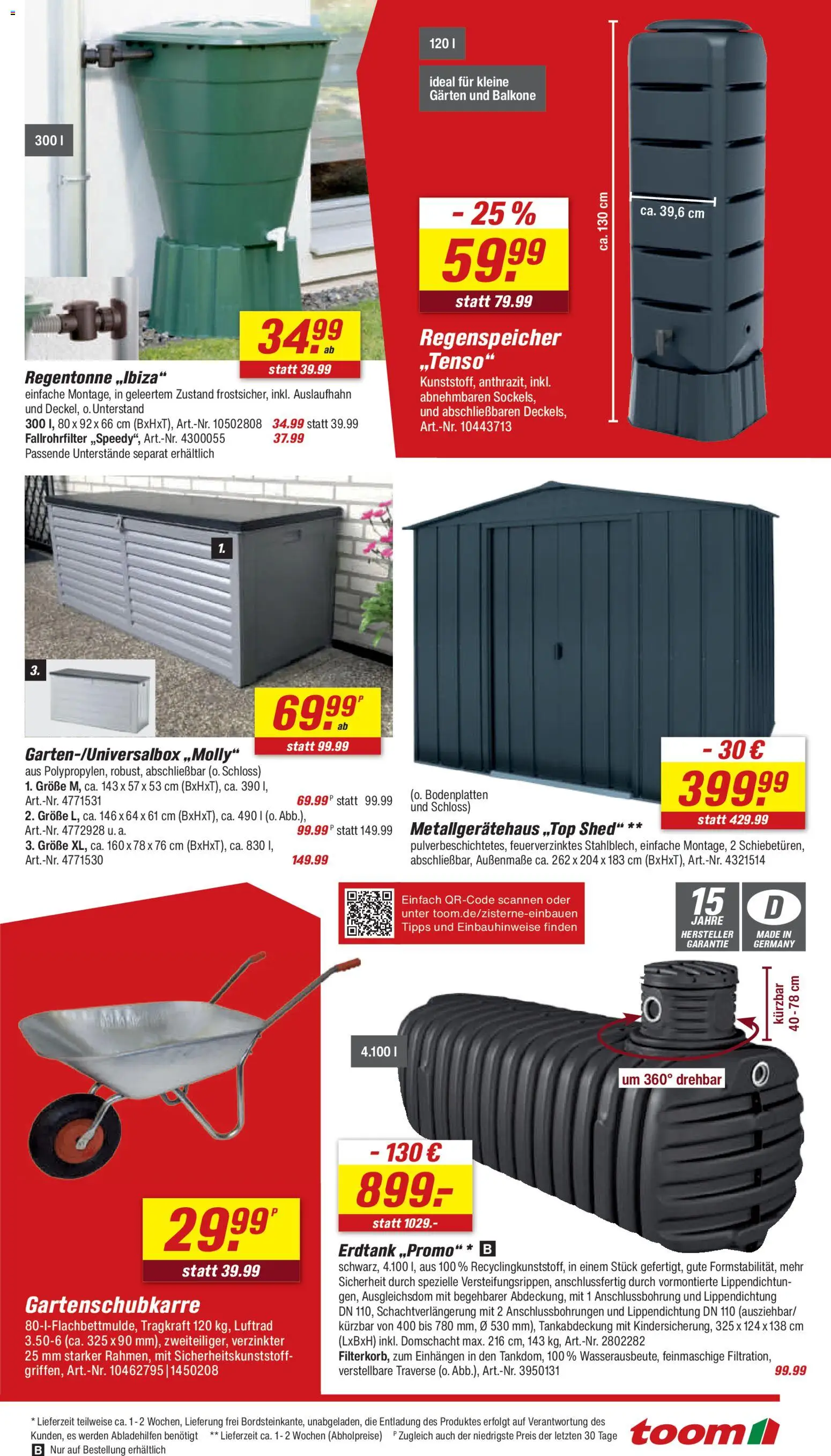 Toom Baumarkt Prospekt 	 | 28.03.2026 | Wie erhält man einen begrenzten Rabatt? | Deutschland