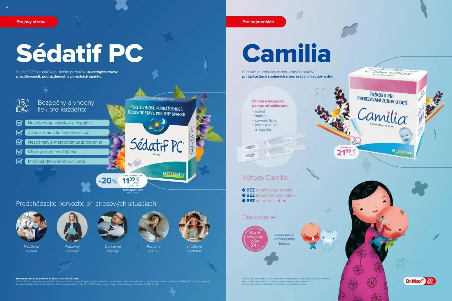 Nové Dr. Max akcie – leták je platný od 01.03.2026 | Strana: 6 | Produkty: PC
