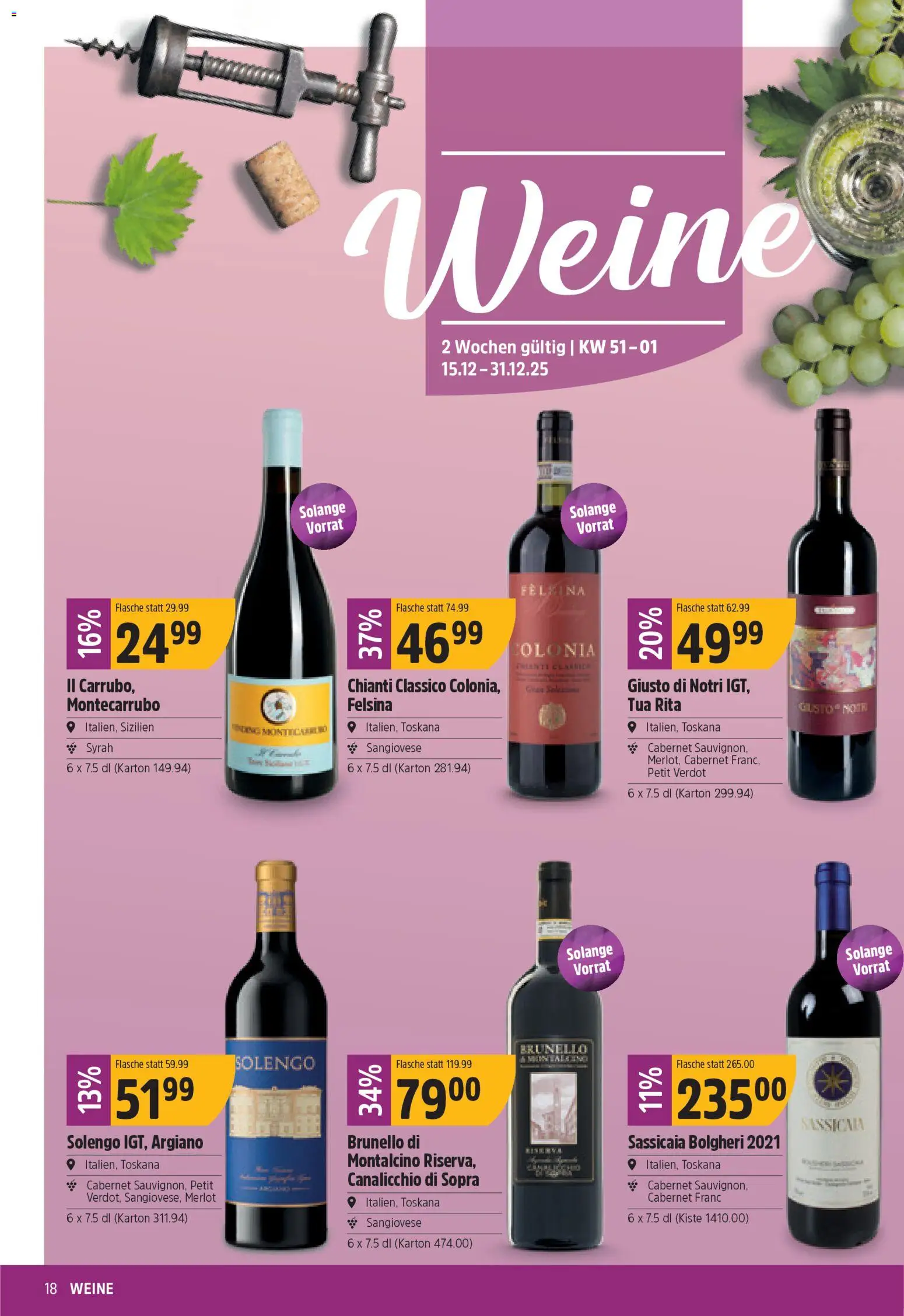 TopCC Aktionen – gültig ab 15.12.2025 | Seite: 18 | Produkte: Merlot